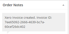 WooCommerce Order Notes
